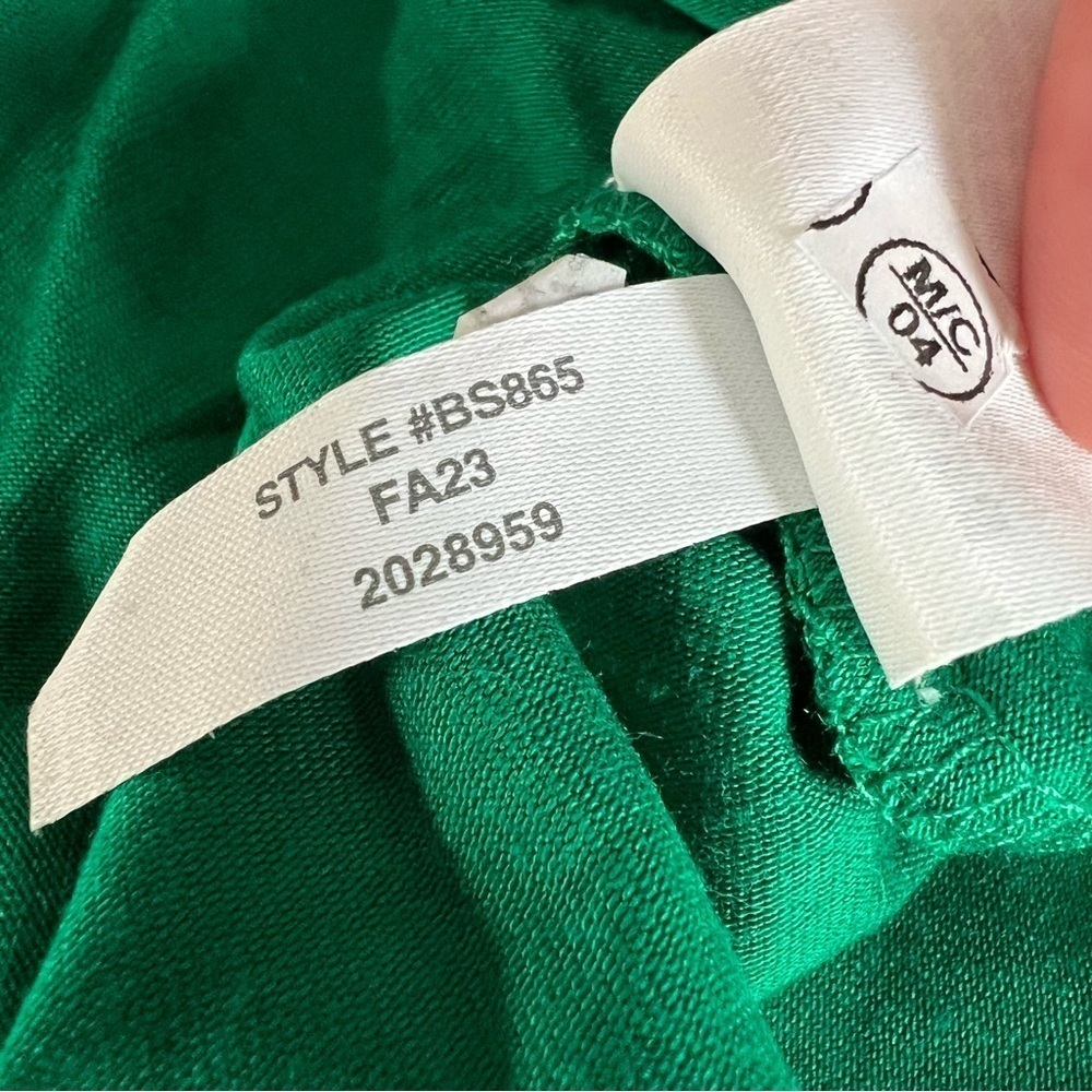 J. Crew Knit Pajama Top Long Sleeve Button Up - Picture 6 of 8